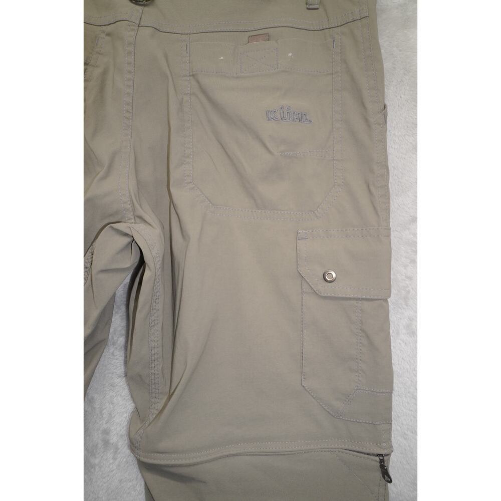 KUHL Convertible Hiking Pants Men’s 32x30 Zip Off Cargo Outdoor Trail Travel - Picture 11 of 13